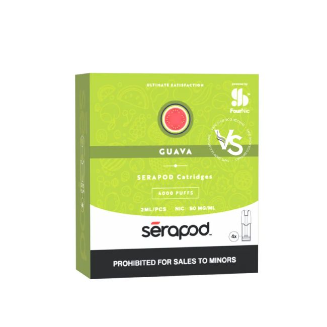serapod-cartridges-4k-puff-guava-vape-shop-eco-botanic
