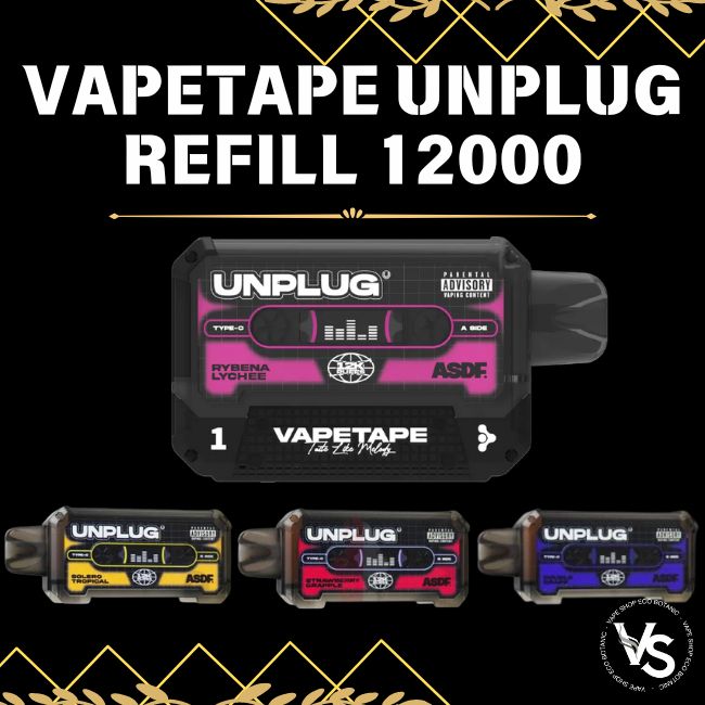 Vapetape Unplug Battery / Offgrid Cartridge 12000 puff