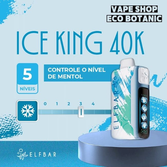 Elf Bar Ice King 40000 puffs disposable vape in Johor Malaysia with icy flavour options