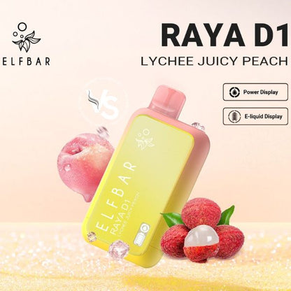 elfbar-raya-d1-13k-puff-lychee-juicy-peach-vape-shop-eco-botanic